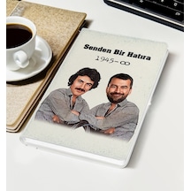 Bk Gift Kişiye Özel Karikatürlü Ferdi Tayfur Hatıran Yeter Tasarımlı Beyaz Defter-2, Arkadaşa Hediye Kobitmeyencom33643 Bk Gift Renkli