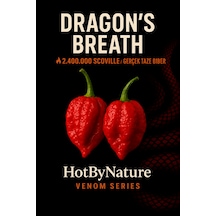 Dragons Breath Pepper / 2.5 Milyon Scoville - Gerçek Taze Acı Biber