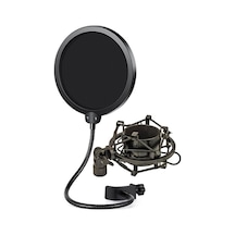 Lastvoice Ps-01shx Stüdyo Çift Katman Pop Filtre + Shock Mount
