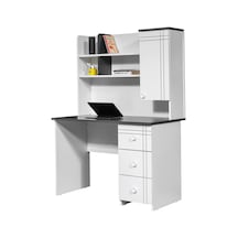 Üniteli Bilgisayar Masası, Aura Çalışma Masası Beyaz