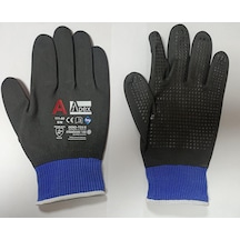Apex 111-00 Tam Kaplı Nitril Köpük Eldiven Dodlu 4131x No:8
