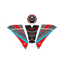 GP Kompozit Yamaha MT-25 2020-2022 Uyumlu Tank Pad Seti Mavi-Kırmızı
