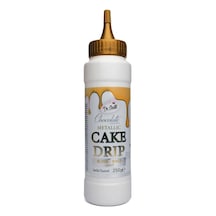 Metalik Altın Cake Drip 250 G Pasta Ve Tatlı Üzeri Parlak Altın Çikolata Kaplama Sosu