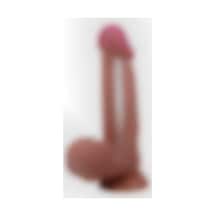 Morgece Çift Katmanlı Kıkırdak Yapılı Gerçekçi Dildo Penis 88427040