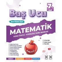 Nartest Yayınevi 7. Sınıf Matematik Baş Ucu Kitabı Maarif Modeli