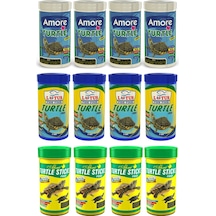 Amore Lotus Ahm Turtle Sticks 12x250 Ml Kaplumbağa Yemi