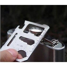 Çelik Acil Durum Kartı Survival Kit Asorti