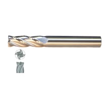 Fett 10x38 Mastercut Uzun Sert Metal 4 Ağızlı Karbür Parmak Frezesi