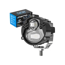 Motosiklet Led Sis Farı 2 Adet Metal Kasa Yüksek Güçlü Spot Led