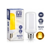 7w E27 Alev Ampul Lamba 560 Lümen Ip20 5671 Hemengoxgoitl 8956731