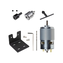 Lemestar Yüksek Torklu 775 Dc Motor - 10000 Rpm, Sessiz Çalışma, Dıy Ve Endüstriyel Kullanım İçin