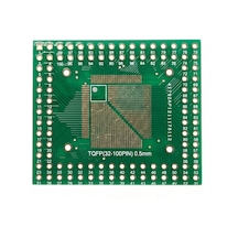 Tqfp 32/44/64/80/100 Pin Smd To Dıp Çevirici Pcb Kart 5 Li Paket