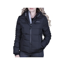 Lumberjack Apreskı Coat Siyah Kadın Kısa Kaban 100559602 Mont Siyah Siyah Siyah Siyah