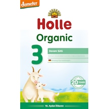 Holle 3 Organik Keçi Sütü Devam Formülü 400 G 3 Adet