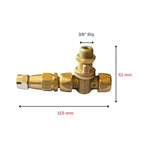 Çıt Çıt Meme Stopersiz 3/8" Turbo Tip
