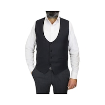 Mentor Regalo Büyük Beden U Yaka Yelek Füme 50257