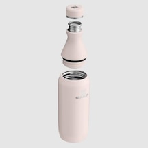 All Day Slim Soğuk Su Şişesi Termosu, 0.35 Litre, Pembe Kuvars Rose Quartz Açık Beyaz