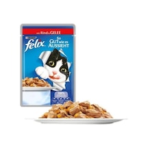 Sığır Etli Pouch Yaş Kedi Maması 85 Gr X 5 Adet