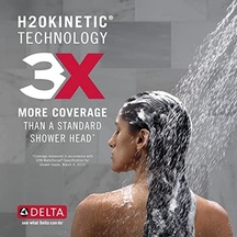 - Trinsic 14 Series -function Shower Kit With -spray H2okinetic Shower, T14259-bl Valve Not Included Açık Mavi