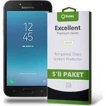 Samsung Uyumlu Galaxy J2 Pro Ekran Koruyucu Cam 5 Adet Ekonomik Paket (554292958) 20 Tl Fark Ile Apple  iPhone Hızlı Şarj Kablosu