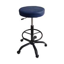 Bar Taburesi Siyah Metal Ayaklı Çemberli