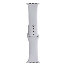 Apple Uyumlu  Watch Ultra 49mm Band Serisi Klasik Kordon Silikon Strap Kayış-scarlet