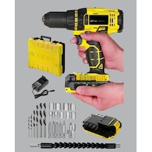 Ergonomik Tasarımlı 12v Akülü Matkap 10 Mm Metal 20 Mm Ahşap Delme