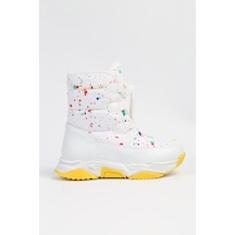 United Colors Of Benetton Benetton Bn-50048 - 3256 Beyaz Sari - Çocuk Bot 001