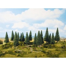 Noch 24640 Köknar Ağaçları, 8 Adet, 10-14 Cm. Diorama Malzemesi-54860