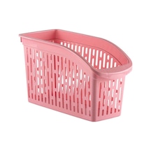 Buzdolabı İçi Raf Düzenleyici-organizer Dolap Düzenleyici-meyvelik-sebzelik 4,5 Lt Pudra Pembe
