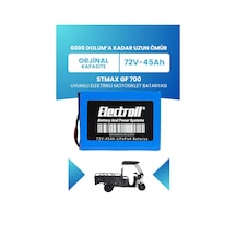 Stmax Gf 700 Batarya Standart Kapasite Lifepo4 72v 45ah Elektrikli Motosiklet Bataryası