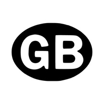 Byr002 Gb Sticker Oto Motor Laptop Duvar Folyo Sticker 40x28 Cm Efsngrck