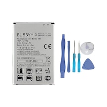 LG Uyumlu G3 Batarya Pil  Batarya + Tamir Seti