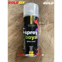 Goldfix Altın Renk Sprey Boya Gold Renk Boya Altın Yaldız Boya 40