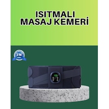 Zenvia Titreşimli Masajlı Bel Kemeri Sessiz Çalışma 100 Cm Bel Uyumlu Znv2026