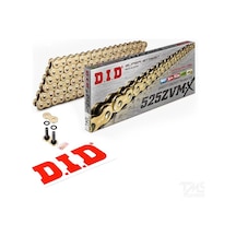 Did 525-124Zvm-x 2008-2012 Honda CBF 600 Uyumlu Zincir Zvm-x Gold (Sarı) Renk