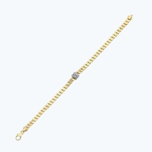 Altınbaş Altın Zincir Bileklik Abl0339-y-25253 Çok Renkli