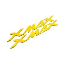 Yamaha Xmax 2012 - 2025 Uyumlu Sele Altı Metal Yazı Seti Gold Standart