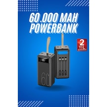 Bay Powerbank Yüksek Kapasiteli 60.000 Mah Hızlı Şarj Şarj Özellikli Batarya Najmaddin Diğer 84209851