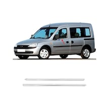 Opel Combo Krom Cam Çıtası 2Parça 2001-2010 Arası P.Çelik