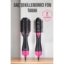 Fön - 356 - Tarak Elektriklenmeyi Önleyen Ve Parlaklık Veren - Shophnrl - Saç Şekillendirici