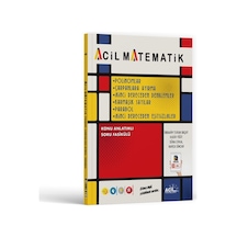 Acil Yayınları Matematik Polinomlar Çarpanlara Ayırma 2. Dereceden Denklemler Karmaşık Sayılar