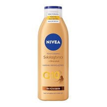 Nıvea Q10 Sıkılaştırıcı Ve Bronzlaştırıcı Vücut Losyonu 250ml, Kademeli Doğal Bronzluk, 7 Günde Sıkı Cilt, Açık Ve Buğday Tenli Ciltler