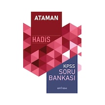 Ataman Hadis KPSS Soru Bankası - Elif Karakoyun - Ertem Kafkars Eğitim Yayınları