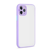 Zore İphone 12 Pro Max Uyumlu Ogaa Hux Kılıf-lila