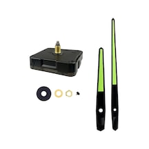 Homyl Dıy Duvar Saati Hareket Mekanizması El Seti Siyah-nokta Siyah Nokta Çok Renkli