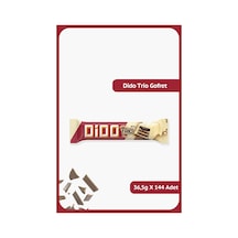 Dido Trio Beyaz Çikolata Gofret 144 x 36.5 G