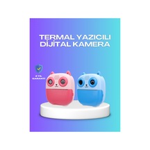2.4 İnç Ekranlı Çocuk Fotoğraf Makinesi 6x Zoom Özellikli - Hs08374088-7695 Renkli