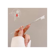 Şeffaf Minimal Topuz Saç Çubuğu Beyaz Gümüş - 255478013 Beyaz Gümüş - 255478013 Beyaz Gümüş