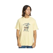 Quiksilver One Last Surf Ss Erkek T-shirt Eqyzt07674-16884 Sarı-sarı